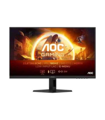 AOC 24G4XE 23.8 " IPS 16:9 180 Hz 1 ms 1920 x 1080 pixels HDMI ports quantity 2