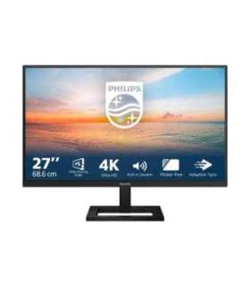 Philips 27E1N1800AE/00 27 " IPS 16:9 60 Hz 4 ms 3840 x 2160 pixels HDMI ports quantity 2 Black