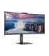 AOC CU34V5CW/BK 34 " VA 21:9 100 Hz 4 ms 3440 x 1440 pixels HDMI ports quantity 1