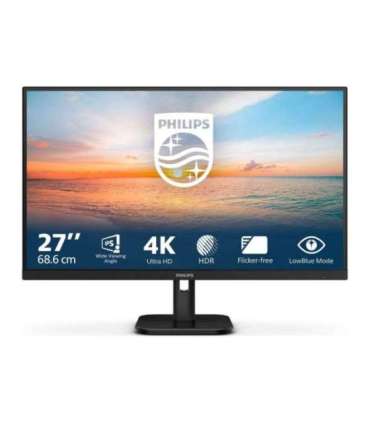 Philips 27E1N1800A/00 27 " IPS 16:9 60 Hz 4 ms 3840 x 2160 pixels 350 cd/m² HDMI ports quantity 2 |