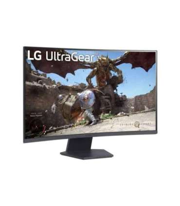 LG 32GS60QC-B 32 " VA QHD 16:9 180 Hz 1 ms 2560 x 1440 pixels 300 cd/m² HDMI ports quantity 2