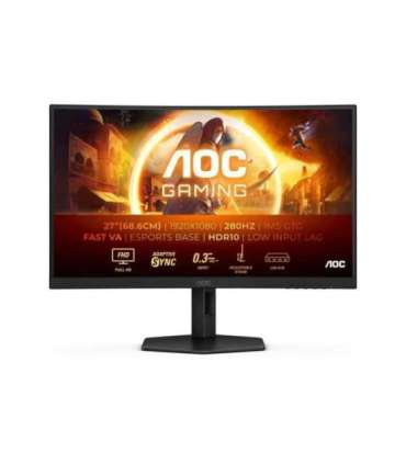 AOC C27G4ZXU 27 " VA FHD 16:9 280 Hz 1 ms 1920 x 1080 pixels 300 cd/m² HDMI ports quantity 2