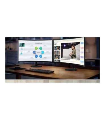 Samsung LS27D360GAUXEN 27 " VA FHD 16:9 100 Hz 4 ms 1920 x 1080 pixels 250 cd/m² HDMI ports quantity