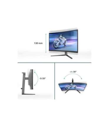 Philips 27M2C5200W/00 27 " VA 16:9 180 Hz 1 ms 1920 x 1080 pixels 300 cd/m² HDMI ports quantity 2 |