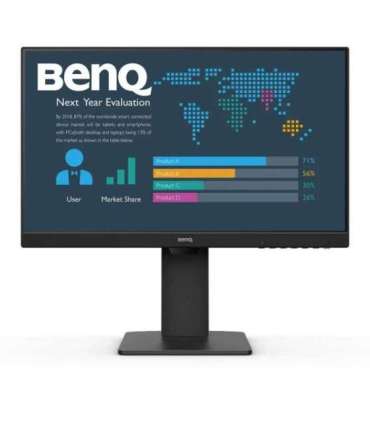 Benq BL2486TC 23.8 " IPS 16:9 100 Hz 5 ms 1920 x 1080 pixels 250 cd/m² HDMI ports quantity 1 Black |