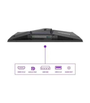 AOC AG276QZD2 26.7 " OLED QHD 16:9 240 Hz 0.03 ms 2560 x 1440 pixels 250 cd/m² HDMI ports quantity 2