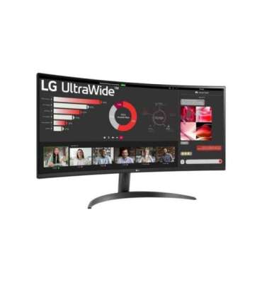 LG 34WR50QK-B 34 " VA QHD 21:9 100 Hz 5 ms 3440 x 1440 pixels 240 cd/m² HDMI ports quantity 2