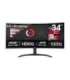 LG 34WR50QK-B 34 " VA QHD 21:9 100 Hz 5 ms 3440 x 1440 pixels 240 cd/m² HDMI ports quantity 2