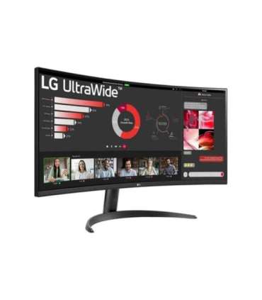 LG 34WR50QK-B 34 " VA QHD 21:9 100 Hz 5 ms 3440 x 1440 pixels 240 cd/m² HDMI ports quantity 2