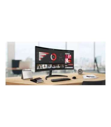 LG 34WR50QK-B 34 " VA QHD 21:9 100 Hz 5 ms 3440 x 1440 pixels 240 cd/m² HDMI ports quantity 2
