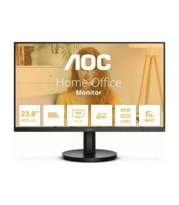 AOC 24B3CA2 23.8 " IPS FHD 100 Hz 1 ms 1920 x 1080 pixels 250 cd/m² HDMI ports quantity 1 Black
