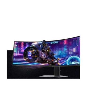 Samsung LS49DG934SUXEN Odyssey G9 G93SD 49 " OLED DQHD 32:9 240 Hz 0.03 ms 5120 x 1440 pixels 250 cd/m²