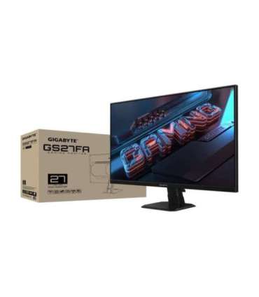 Gigabyte GS27FA EU1 27 " IPS FHD 180 Hz 1 ms 1920 x 1080 pixels 300 cd/m² HDMI ports quantity 2