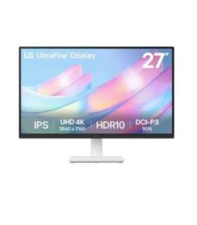 LG 27US500-W 27 " IPS 16:9 60 Hz 5 ms 3840 x 2160 pixels 240 cd/m² HDMI ports quantity 2