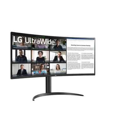 LG 34WR55QK-B 34 " VA 21:9 100 Hz 5 ms 3440 x 1440 pixels 300 cd/m² HDMI ports quantity 2 Warranty 24