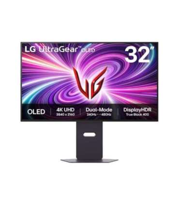 LG 32GS95UV-B 32 " OLED 16:9 240 Hz 0.03 ms 3840 x 2160 pixels 275 cd/m² HDMI ports quantity 2