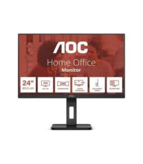 AOC 24E3QAF 23.8 " IPS FHD 16:9 75 Hz 4 ms 1920 x 1080 pixels 300 cd/m² HDMI ports quantity 1 Black