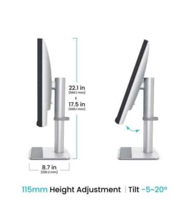 Benq MA270U 27 " IPS 16:9 60 Hz 5 ms 3840 x 2160 pixels 400 cd/m² HDMI ports quantity 2