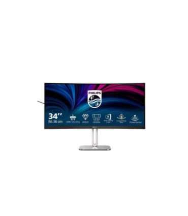 Philips 34B2U5600C/00 34 " VA 21:9 60 Hz 4 ms 3440 x 1440 pixels 300 cd/m² HDMI ports quantity 2