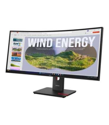 Lenovo ThinkVision T34WD-40 34 " VA 21:9 120 Hz 4 ms 3440 x 1440 pixels 300 cd/m² HDMI ports quantity