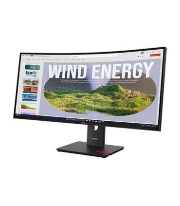 Lenovo ThinkVision T34WD-40 34 " VA 21:9 120 Hz 4 ms 3440 x 1440 pixels 300 cd/m² HDMI ports quantity