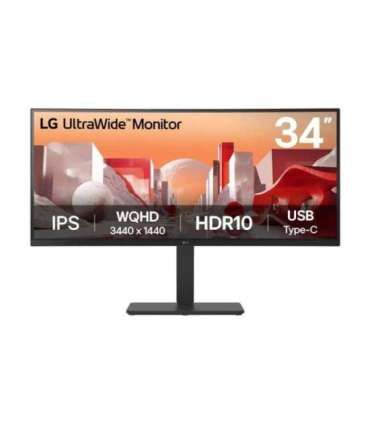 LG 34BA75QE-B 34” IPS/3440x1440/21:9/5ms/300cd/m2/ HDMI DP USB LG