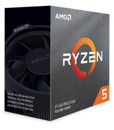 AMD Ryzen 5 3600 3.6 GHz AM4 Processor threads 12 AMD Processor cores 6