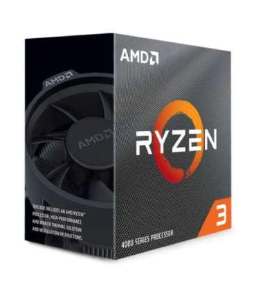 AMD Ryzen 3 4100 3.8 GHz AM4 Processor threads 8 AMD Processor cores 4