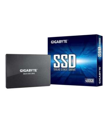 Gigabyte GP-GSTFS31480GNTD 480 GB Solid-state drive interface SATA Read speed 550 MB/s Write speed 480 MB/s