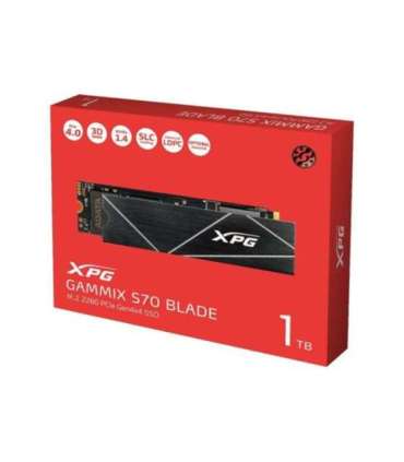 ADATA XPG Gammix S70 BLADE 1000 GB SSD form factor M.2 2280 Solid-state drive interface  PCIe Gen4x4 Read