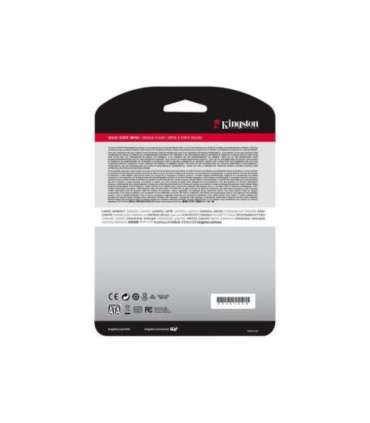 Kingston SSD A400 960 GB SSD form factor 2.5" Solid-state drive interface SATA Rev 3.0 Read speed 500 MB/s |