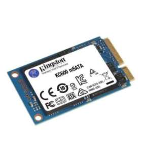 Kingston KC600 1000 GB Solid-state drive interface mSATA Read speed 550 MB/s Write speed 520 MB/s