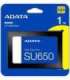 ADATA Ultimate SU650 1000 GB SSD form factor 2.5" Solid-state drive interface SATA 6Gb/s Read speed 520 MB/s |