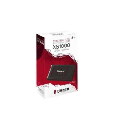 Kingston External SSD SXS1000/2000G 2000 GB Solid-state drive interface USB 3.2 Gen 2 Read speed 1050 MB/s |