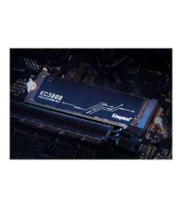 Kingston SSD KC3000 512 GB SSD form factor M.2 2280 Solid-state drive interface PCIe 4.0 NVMe M.2 Read speed