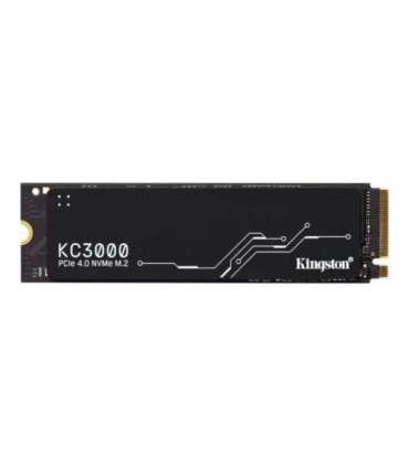 Kingston SSD KC3000 512 GB SSD form factor M.2 2280 Solid-state drive interface PCIe 4.0 NVMe M.2 Read speed