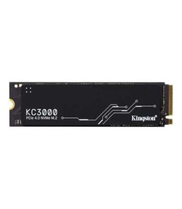 Kingston SSD KC3000 512 GB SSD form factor M.2 2280 Solid-state drive interface PCIe 4.0 NVMe M.2 Read speed