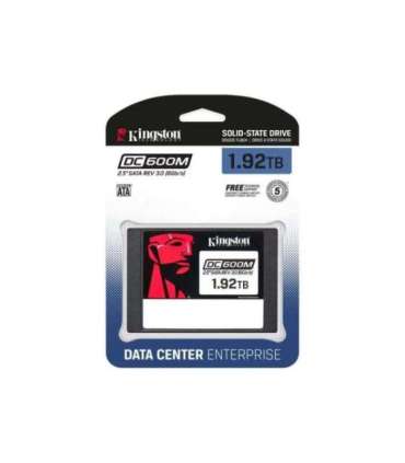 Kingston DC600M 1920 GB SSD form factor 2.5" Solid-state drive interface SATA Rev. 3.0 Read speed 560 MB/s |