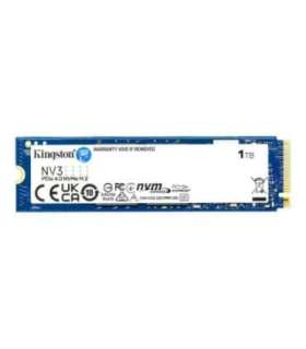 Kingston SSD NV3 1000 GB SSD form factor M.2 2280 Solid-state drive interface PCIe NVMe Gen 4.0 (x4) Read