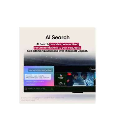 LG QNED AI 4K TV 86QNED80A3A 86 Smart TV webOS 25 UHD Black