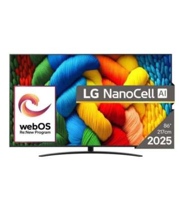 LG TV 86NANO81A3A 86 Smart TV webOS 25 4K UHD