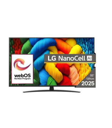 LG 55NANO81A3A 55 Smart TV webOS 25 UHD