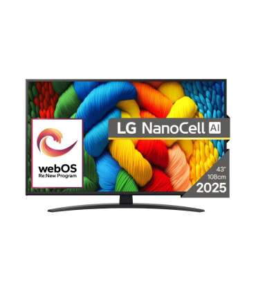 LG 43NANO81A3A 43 Smart TV webOS 25 UHD