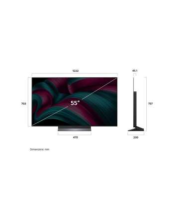 LG OLED55C51LA 55 Smart TV webOS 25 UHD