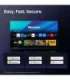 Hisense UHD QLED Smart TV 65E7Q 65" Smart TV VIDAA OS UHD Black