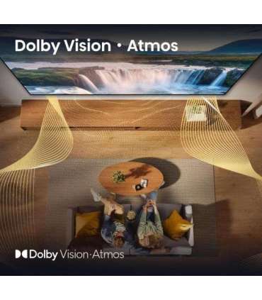 Hisense UHD QLED Smart TV 65E7Q 65" Smart TV VIDAA OS UHD Black