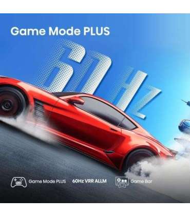 Hisense UHD QLED Smart TV 50E7Q 50" Smart TV VIDAA OS UHD Black