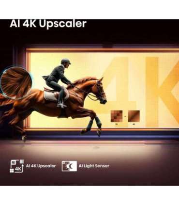 Hisense 65A6Q 65 Smart TV VIDAA Smart OS UHD Black