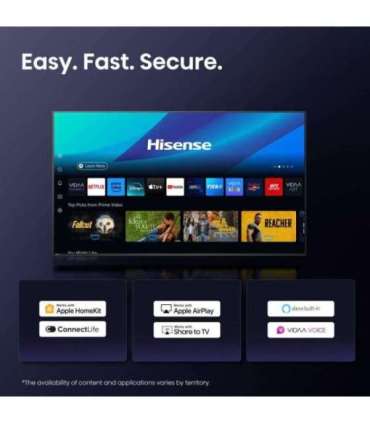 Hisense 65A6Q 65 Smart TV VIDAA Smart OS UHD Black