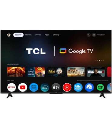TCL 4K QLED TV 55T69C 55 Smart TV Google TV UHD Black